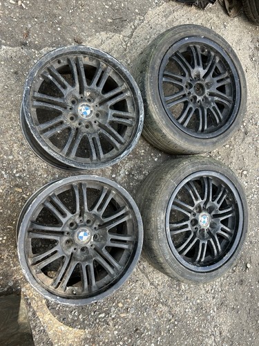 Bmw e46 staggered oem - bmw, 18”