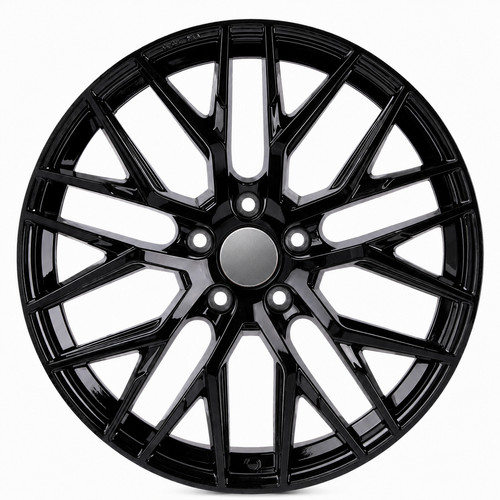 Black 18in alloy wheels - 4,